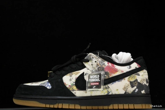 Supreme Dunk SB FD8778-001  Nike Low Rammellzee 0825